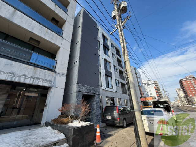 建物外観　札幌市中央区南１４条「ｅｆｆｅｃｔ南１４条」