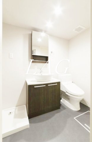 洗面設備　洗面台です。