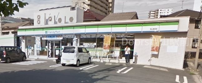コンビニ　ファミリーマート岡山鹿田店（コンビニ）まで307m