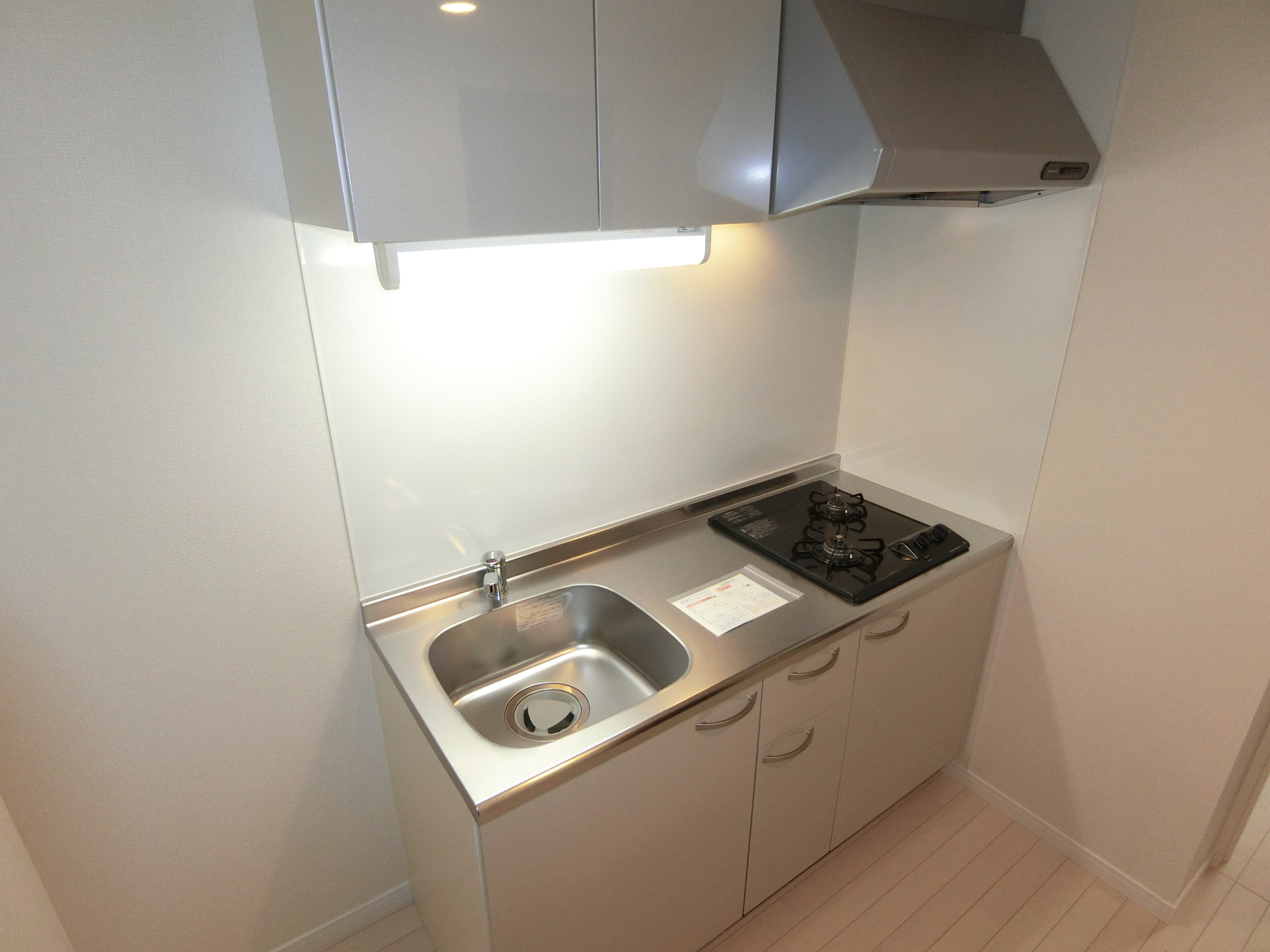 キッチン　システムキッチン・2口ガスコンロ