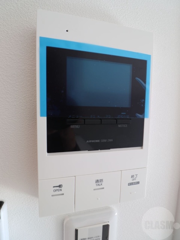 セキュリティ　モニター付きインターホン