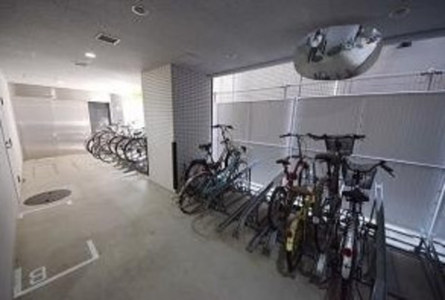 駐車場　駐輪場です