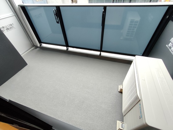 バルコニー　※別部屋の写真です