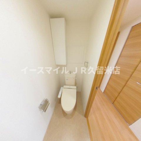 トイレ　ゆったりとした空間のトイレです