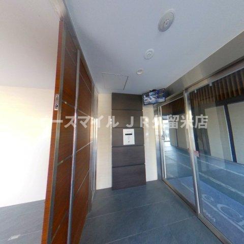 セキュリティ　建物の内部です