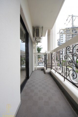 バルコニー　クリスタルブライト天満橋リバーサイド