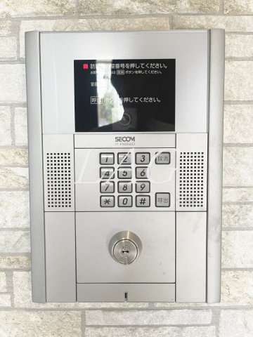 セキュリティ　オートロックです。