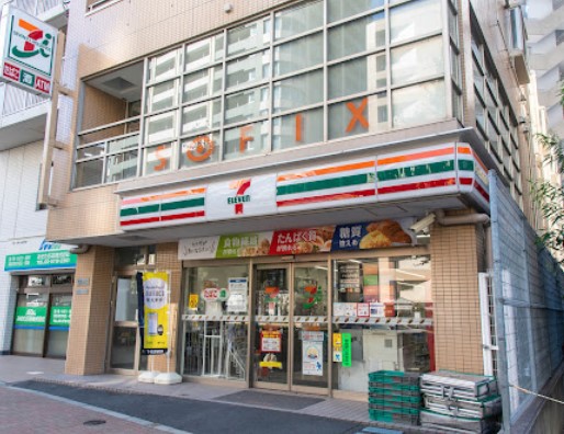コンビニ　セブン－イレブン品川大崎３丁目店（コンビニ）まで95m