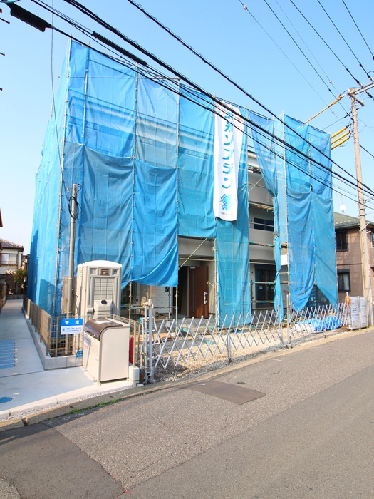 建物外観　建築中