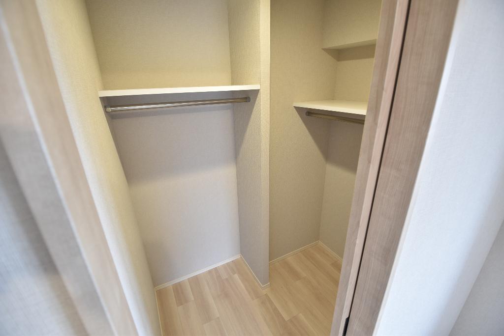 収納　ウォークインクローゼット