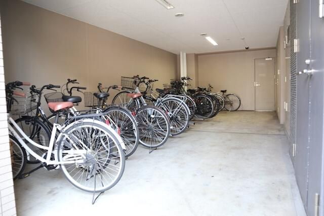 駐車場　駐輪場です。