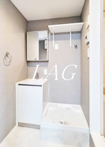 洗面設備　洗面台です。