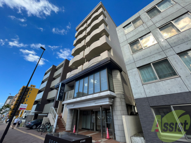 建物外観　札幌市北区北２１条西「セゾン・ドゥ・ブランシェ北２１条」