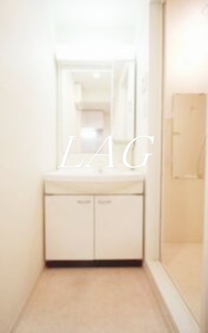 洗面設備　洗面台です。