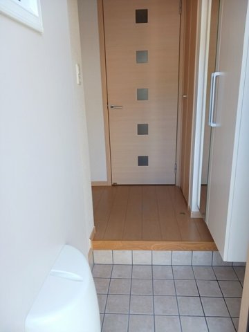 玄関　明るい玄関です