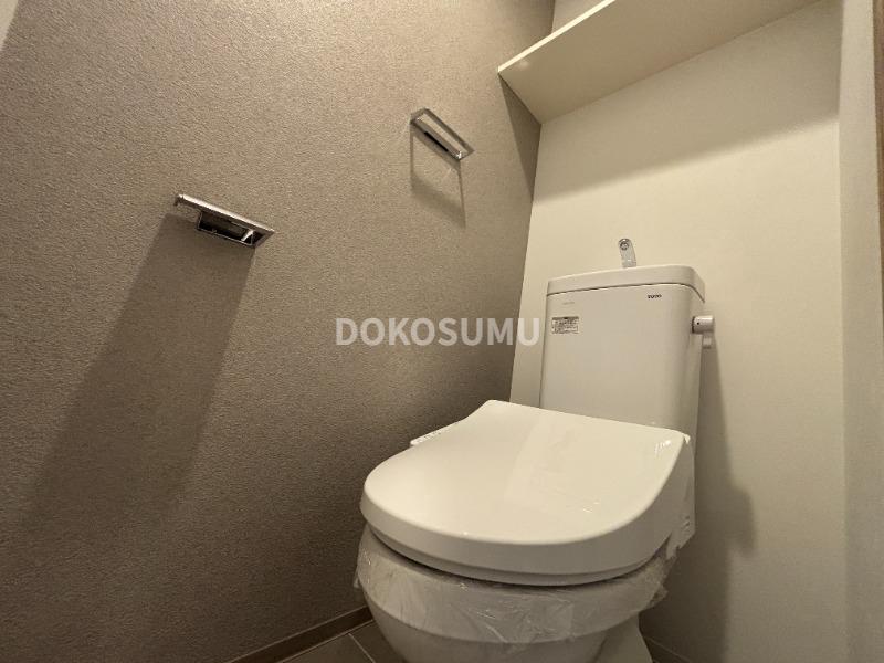 トイレ　毎日使う場所だからこそ、心地よさと清潔感にこだわりました。