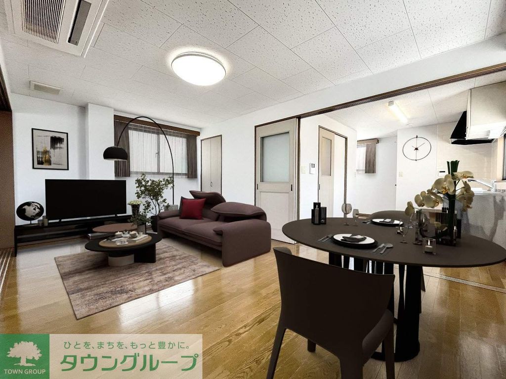 居室・リビング　家具家電はイメージです。