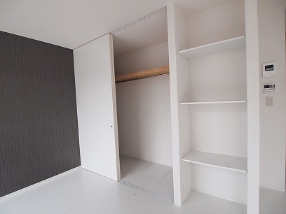 収納　たっぷりとした収納スペースです