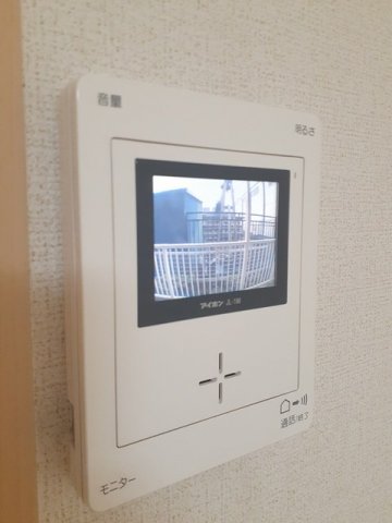 セキュリティ　モニター付きインターホンです