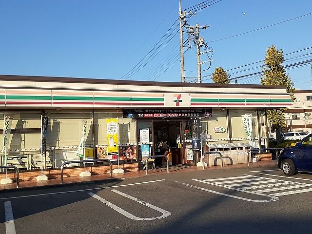 コンビニ　セブンイレブン壬生あけぼの店（コンビニ）まで350m