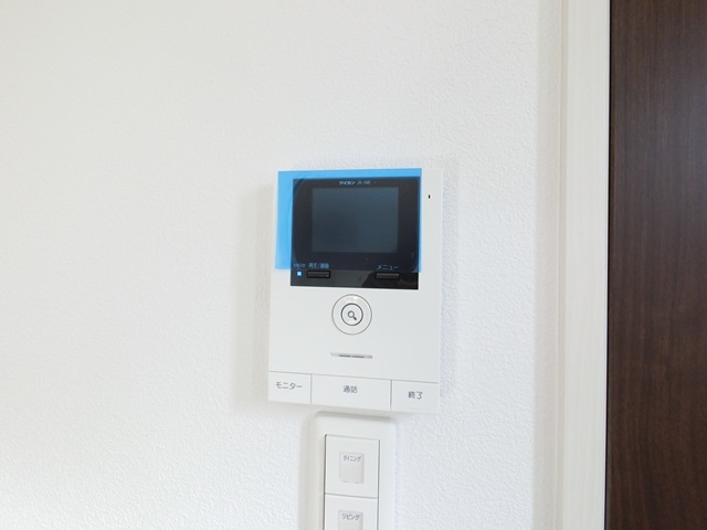 セキュリティ　ＴＶモニターホンで急な来訪にも対応できます♪
