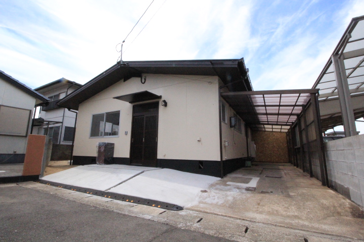 建物外観　児島塩生の3LDK平屋☆