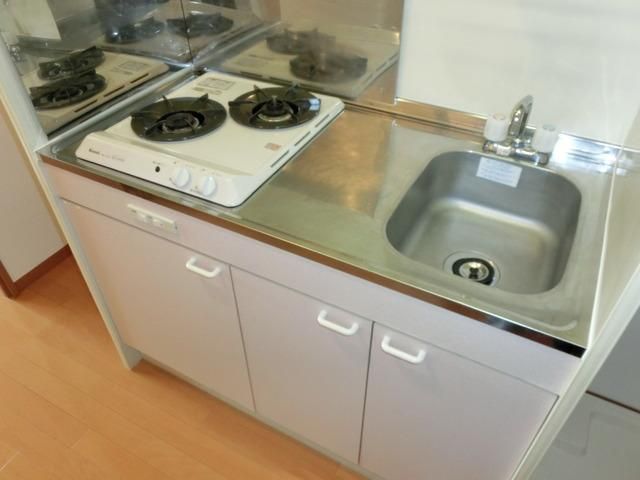 キッチン　★ガス２口システムキッチン★