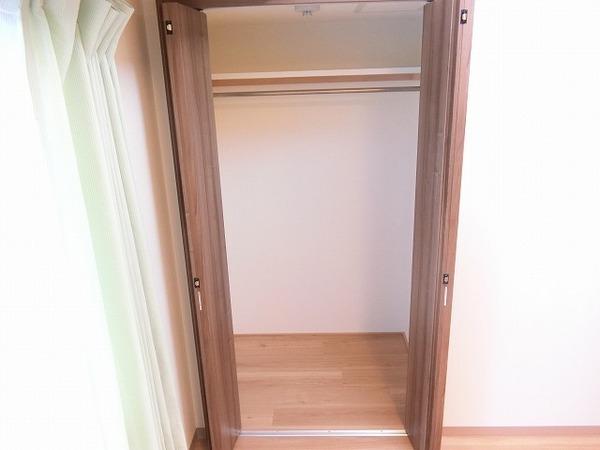 収納　クローゼット！