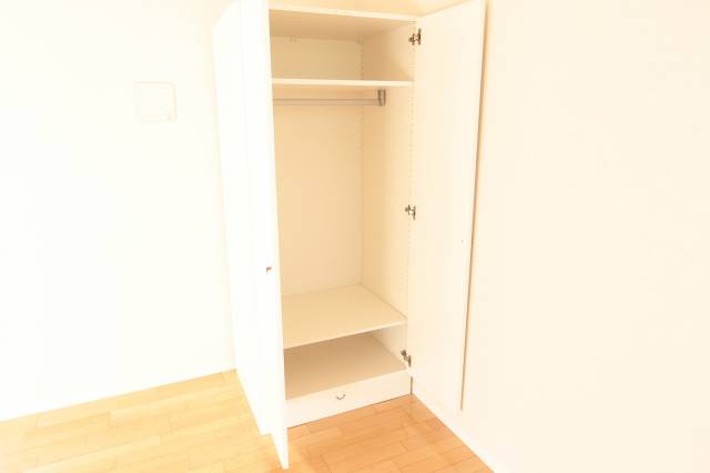 収納　収納も広々