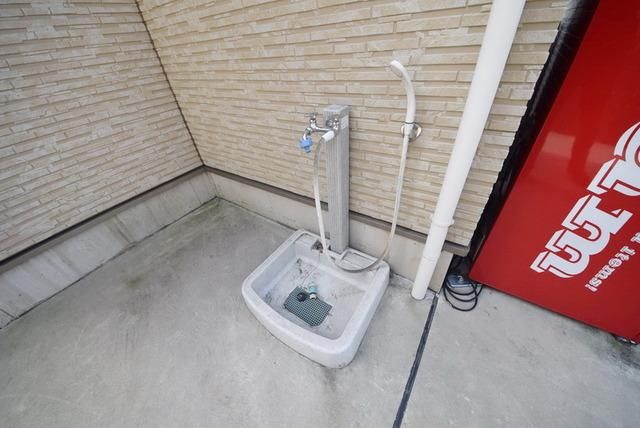 その他共有部分　ペット専用足洗い場あります！