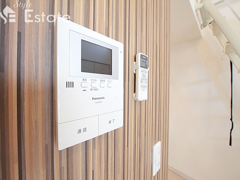 セキュリティ　モニター付きインターホン