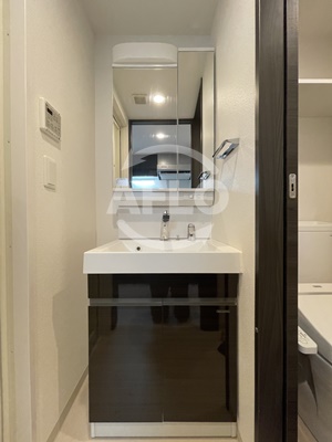 洗面設備　エステムコート梅田・茶屋町IIIネクスタ　独立洗面台