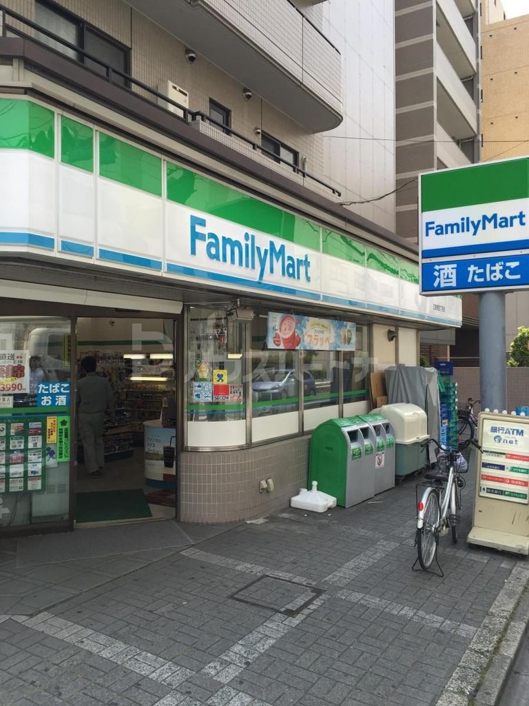 コンビニ　ファミリーマート江東橋四丁目店（コンビニ）まで180m