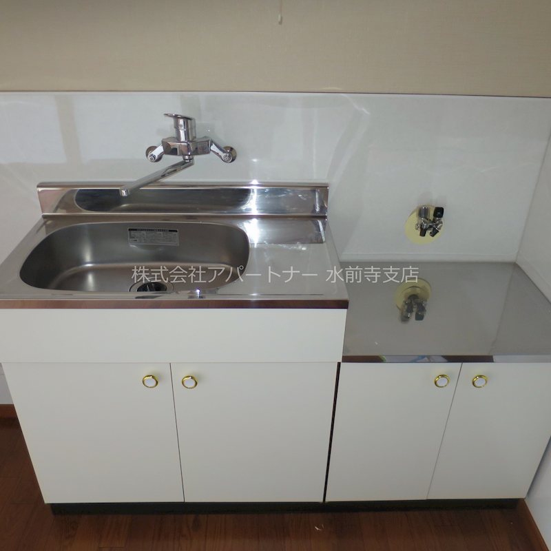 キッチン　2口コンロ設置可のキッチンです！