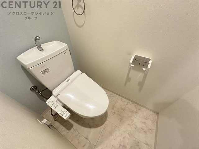 トイレ　ウォシュレット付きのトイレです♪