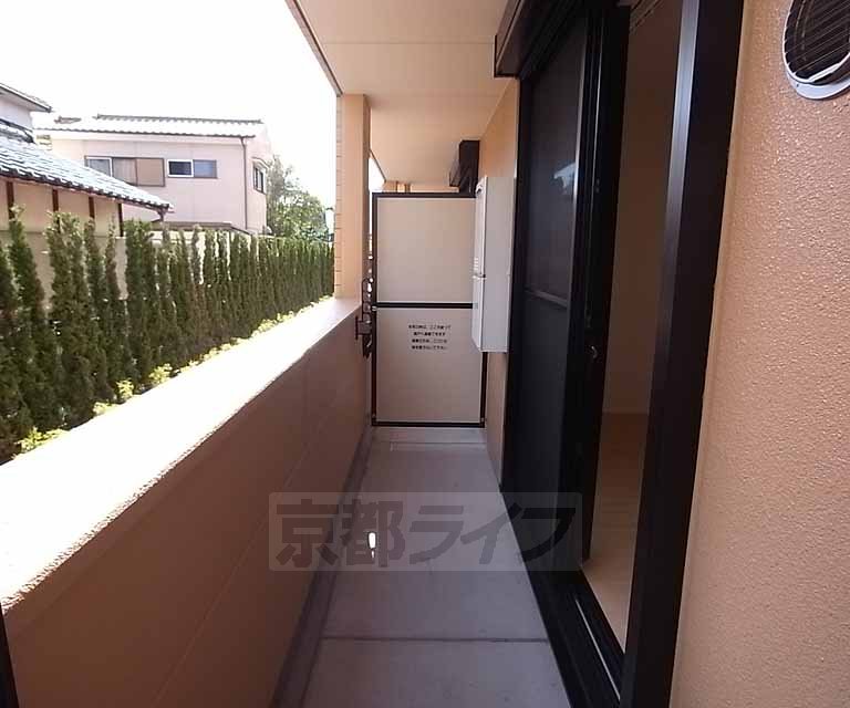 バルコニー　日当たり良好です。