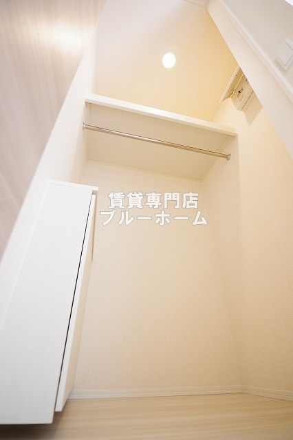 収納　大容量のウォークインクローゼット！