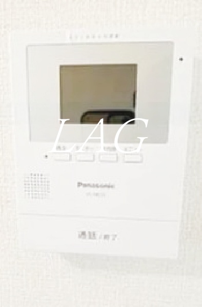セキュリティ　モニター付きインターホンです。