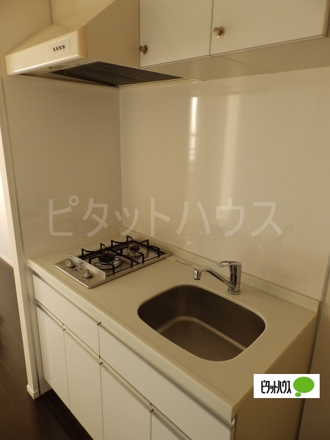 キッチン　２口ガスキッチン