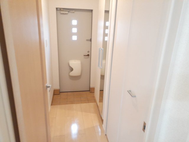 玄関　ゆったりとした玄関です