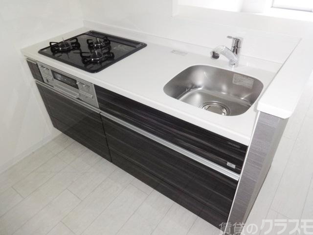 キッチン　調理スペースも広く使いやすそうですね。