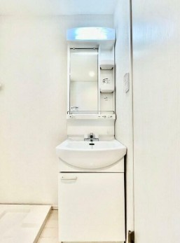 洗面設備　別部屋参考写真となります