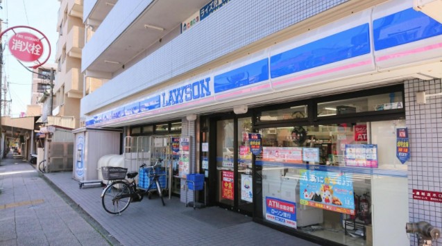 コンビニ　ローソン 横浜本牧町一丁目店（コンビニ）まで387m