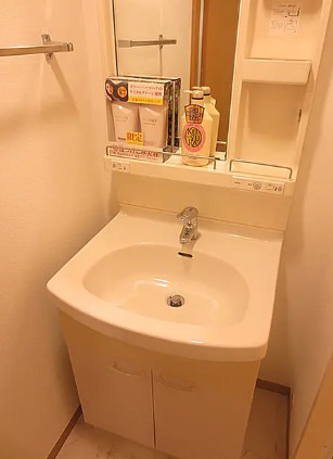 洗面設備　※別部屋の参考写真です。