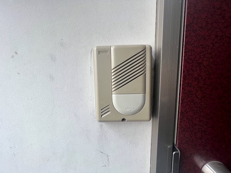 セキュリティ　別号室の参考写真となります