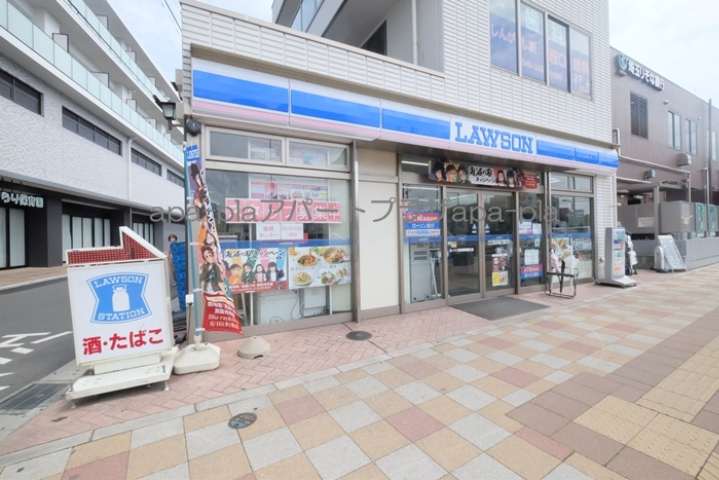コンビニ　ローソン新河岸駅西口店（コンビニ）まで500m