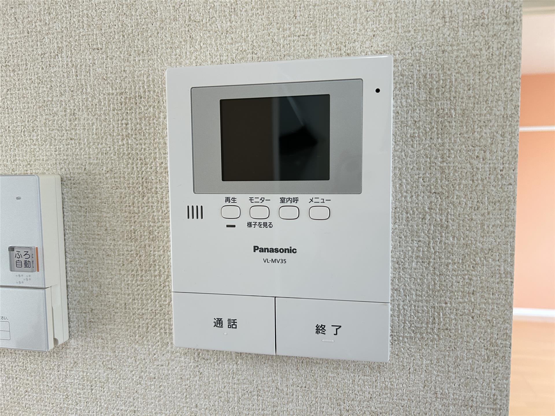 セキュリティ　モニタ付インターホン