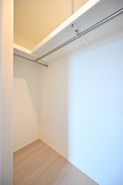 収納　ウォークインクローゼット