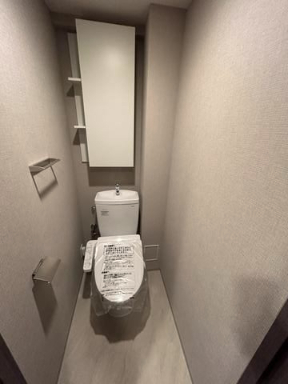 トイレ　ゆったりとした空間のトイレです