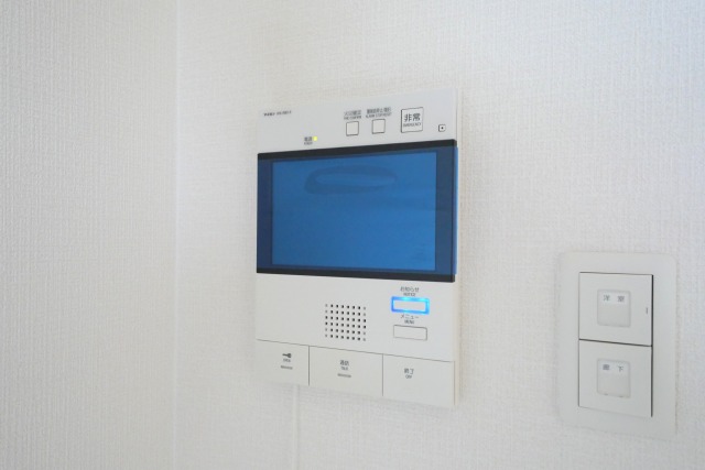 セキュリティ　モニター付きインターフォンです